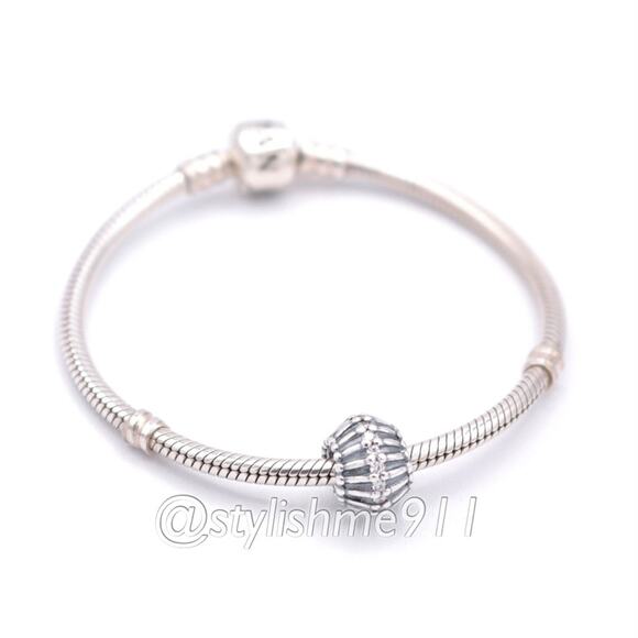 Authentic PANDORA Show Stopper Bead with White Zirconia - 790545CZ - Picture 5 of 9